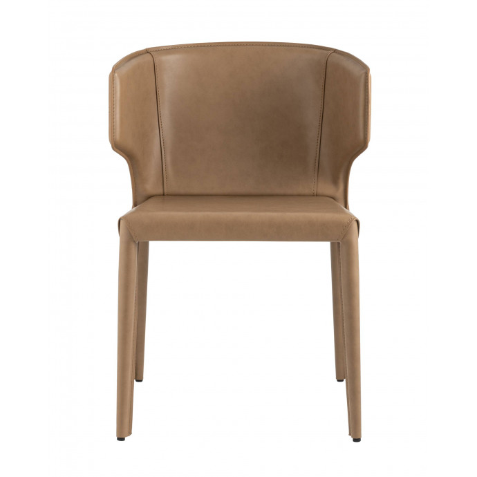 Стул Арманд экокожа коричневый