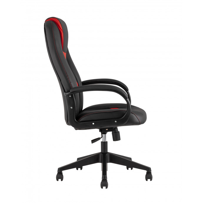 Кресло игровое TopChairs ST-CYBER 8 черный/красный