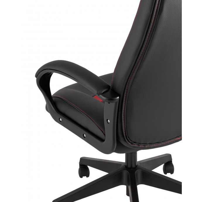 Кресло игровое TopChairs ST-CYBER 8 черный/красный