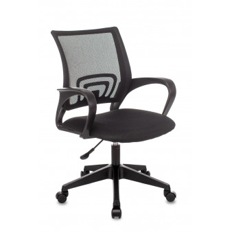 Кресло офисное TopChairs ST-Basic сетка/ткань черный
