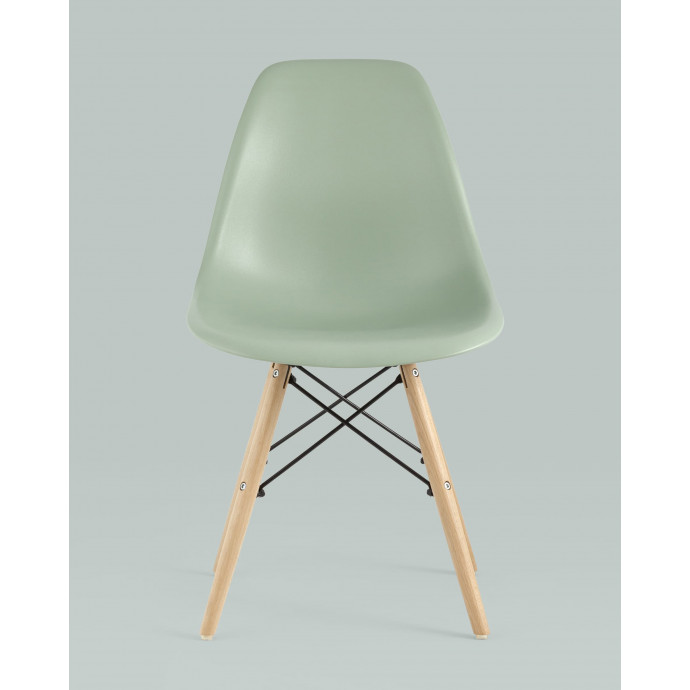 Стул Eames DSW серо-зеленый x4