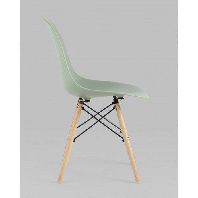 Стул Eames DSW серо-зеленый x4