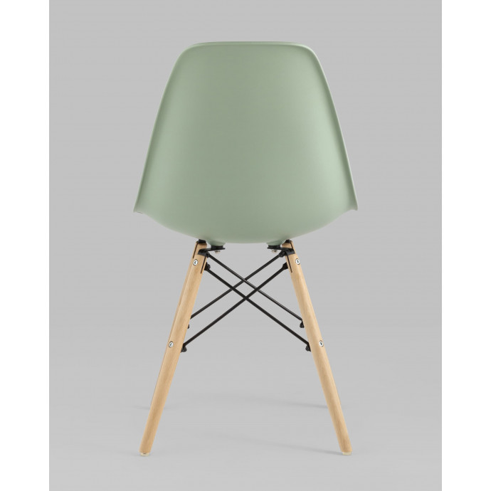 Стул Eames DSW серо-зеленый x4