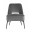 Кресло лаунж Бостон велюр тёмно-серый