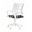 Кресло детское Бюрократ BUROKIDS 1 W мультиколор космозавры крестовина пластик белый