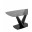 Стол обеденный Аврора 160*90 керамика черная